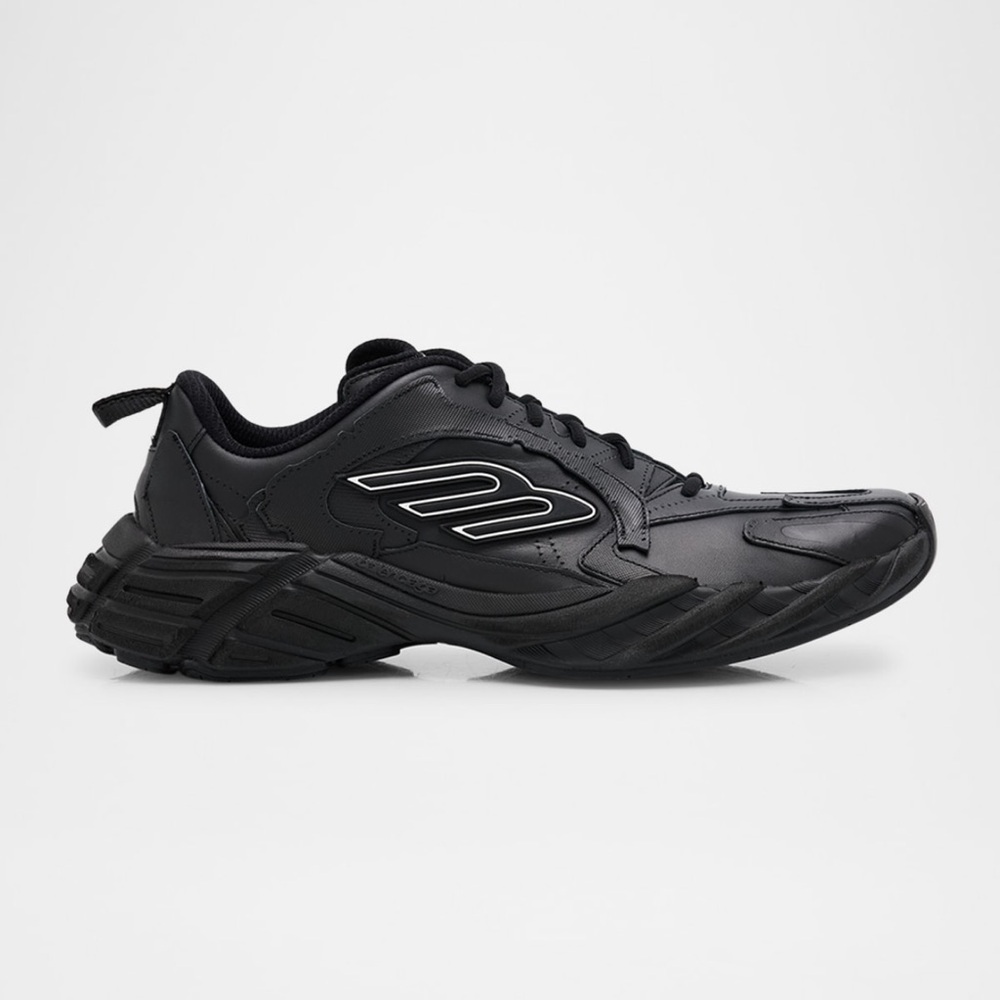 Balenciaga
Men's Monday Leather and Polyester Runner Sneakers